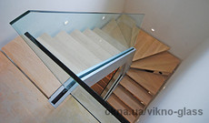 Перила из стекла